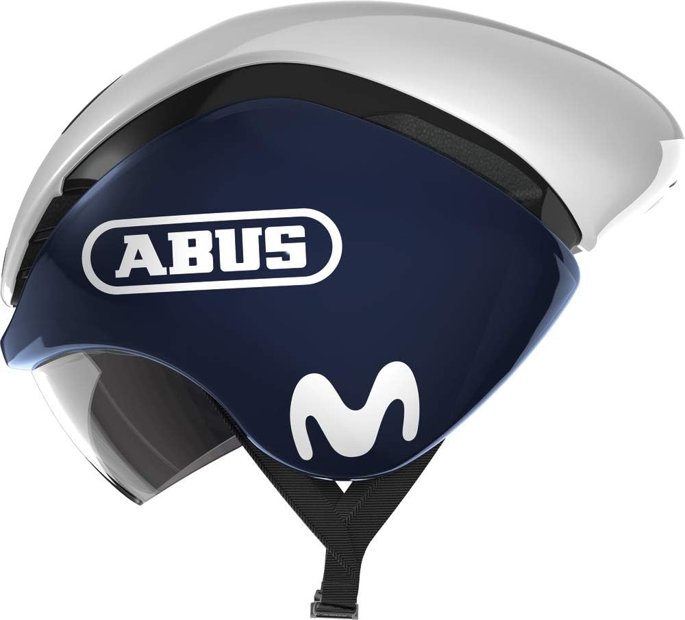 ABUS Zeitfahrhelm GameChanger TT - Aerodynamischer Fahrradhelm mit optimalen Ventilationseigenschaft