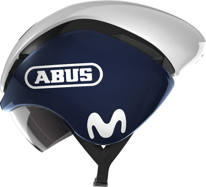 ABUS Zeitfahrhelm GameChanger TT - Aerodynamischer Fahrradhelm mit optimalen Ventilationseigenschaft