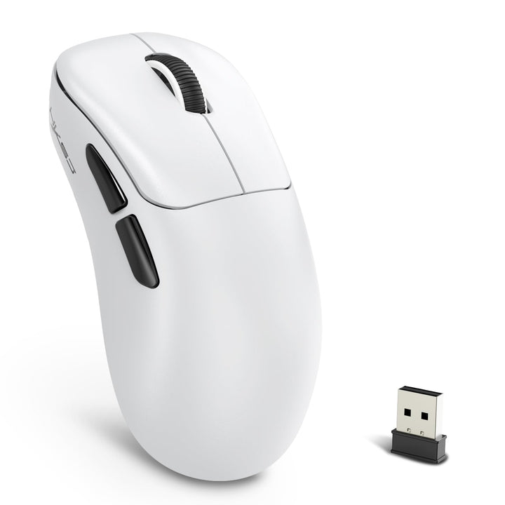 LexonElec HXSJ T700 Ultra-Light Wireless Gaming Mouse, Ergonomischer Formfaktor für Rechtshänder, BT