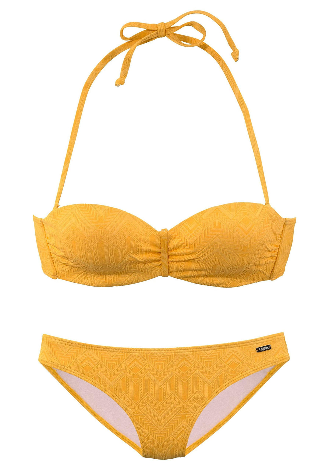 Buffalo Damen Bikini Set gelb 36 / D
