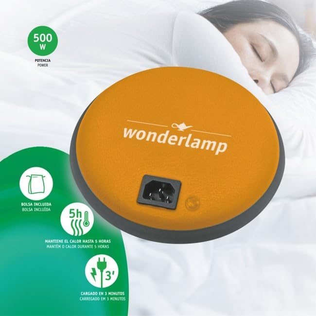 Wonderlamp - Heizbett elektrisch 500W mit Kontrollleuchte und Mikrofaserbezug