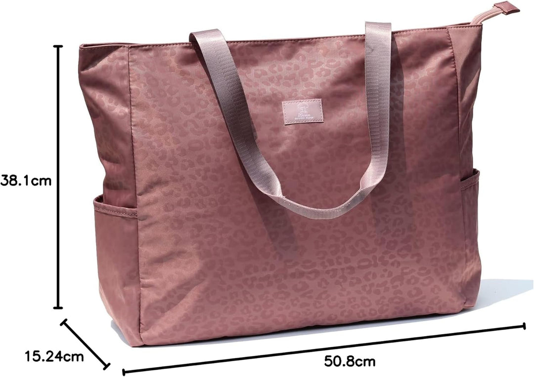 Grosse Strandtasche, wasserabweisend, leicht, 50,8 cm, für Damen, für Fitnessstudio, Strand, Reisen,