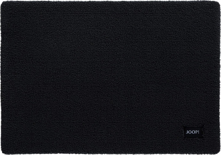 Joop! Badteppiche Basic schwarz - 015 50x60 cm, 50x60 cm