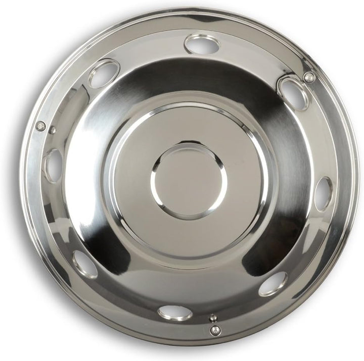 17,5" Edelstahl Radzierblende gewölbt universell passend für LKW, Transporter etc. 17,5 Zoll.