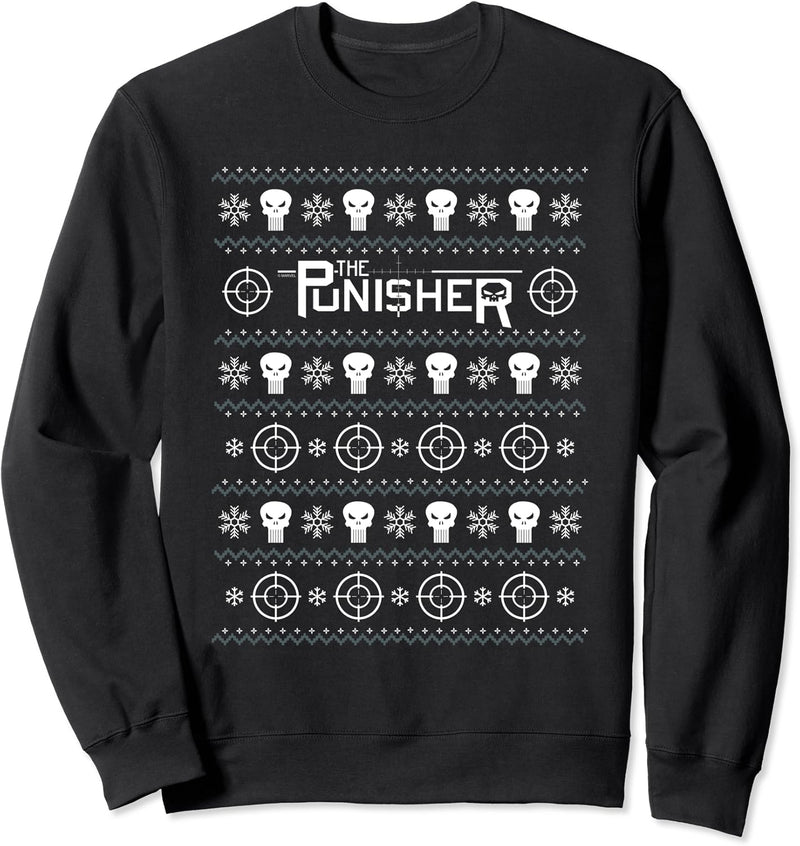 Weihnachten Marvel Knights Punisher Christmas Sweatshirt