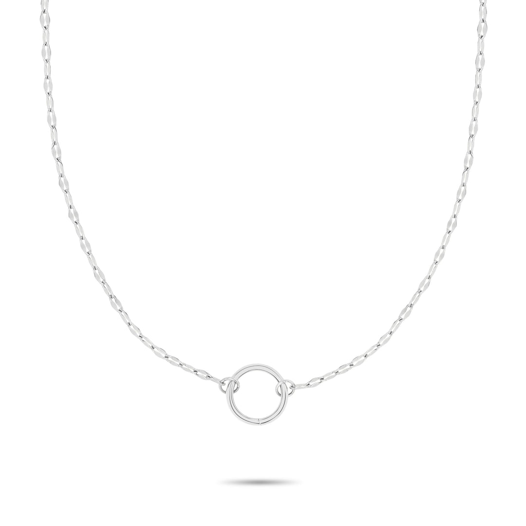 Tamaris Damen-Kette Edelstahl 32031807 Silber 45 cm, Silber 45 cm