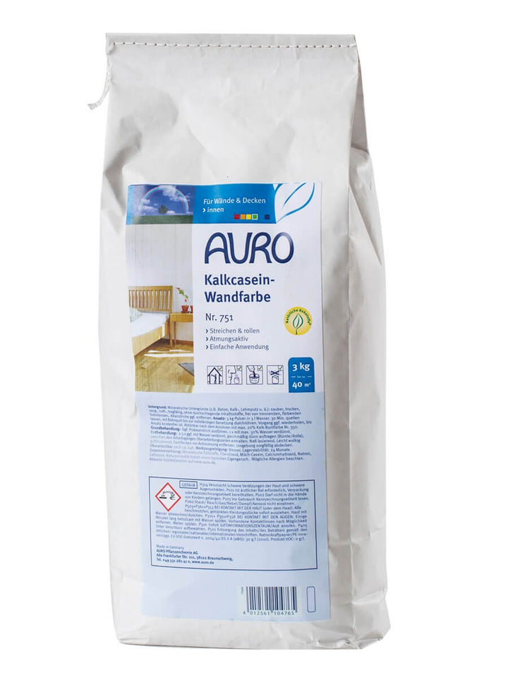 Auro Kalkcasein-Wandfarbe Nr. 751, 3 kg