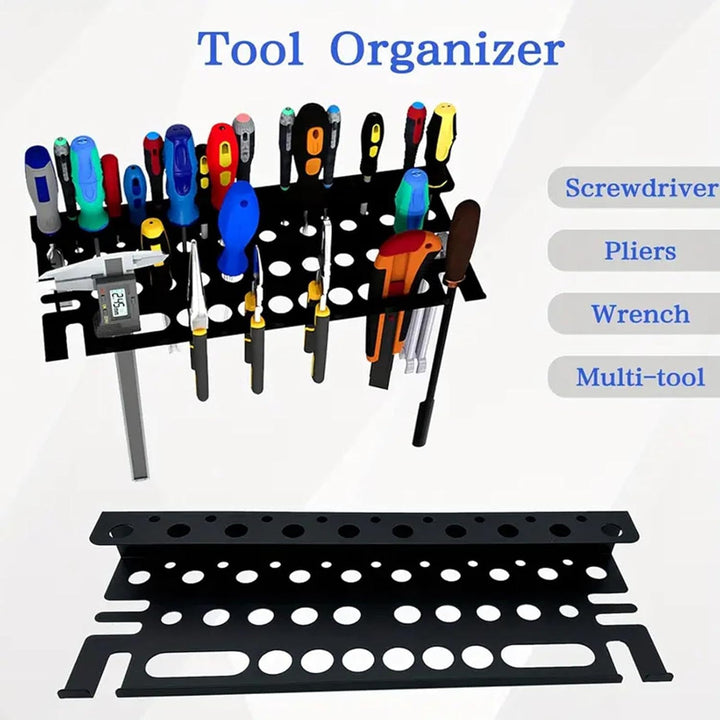 Generisch Screw Driver Holders Organizers, Tool Storage Rack Multipurpose Screwdriver Rack, Plier Or