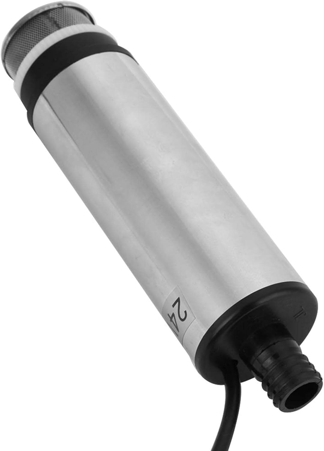 Edelstahl-Tauchpumpe DC 24V Transferpumpe für Wasser Öl Kerosin Tanken Werkzeug, 24V