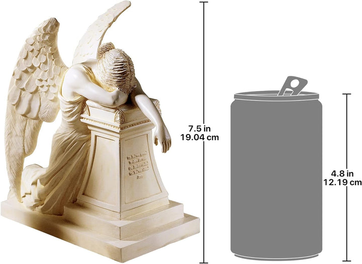 Design Toscano Engel der Trauer Schreibtisch, 19 x 9 x 19 cm Desktop, Desktop