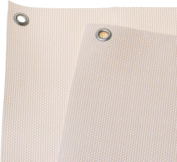 Ventanara® Balkonverkleidung Sichtschutz PVC Balkonumspannung Zaun Verkleidung Blende Windschutz Fol