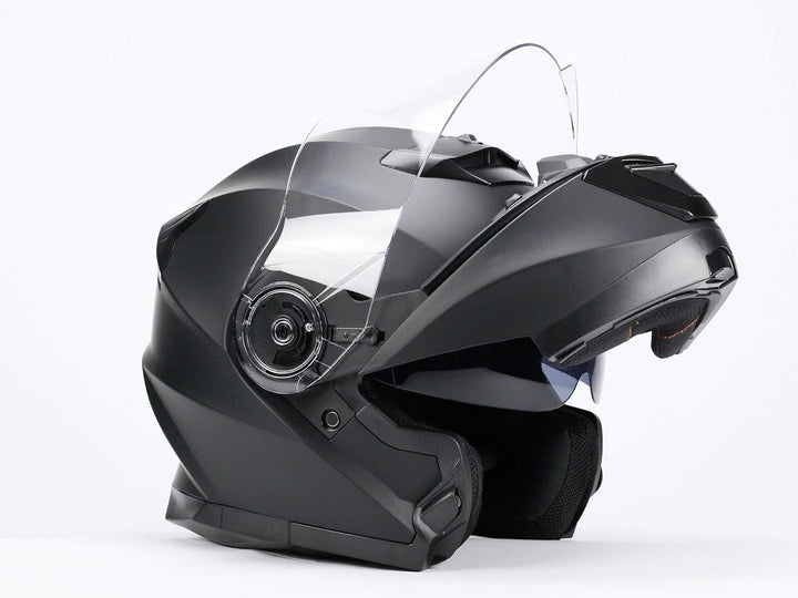 BNO Flip-2 Flip-Up Helm Klapphelm Modular Helm (L, Matt Schwarz) L Matt Schwarz, L Matt Schwarz