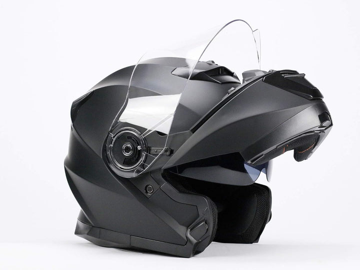 BNO Flip-2 Flip Up Helm Klapphelm Modular Helm M Matt Schwarz, M Matt Schwarz