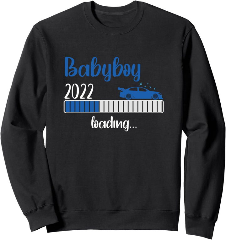Baby 2022 Loading Werdender Papa Sweatshirt