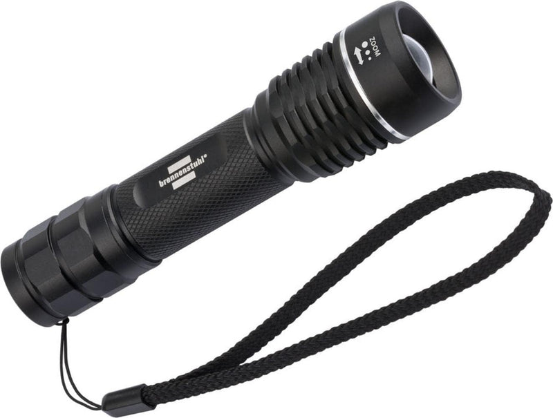 Brennenstuhl LuxPremium Akku-Fokus-LED-Taschenlampe TL 600 AF IP67 / Aufladbare Handlampe mit CREE-L