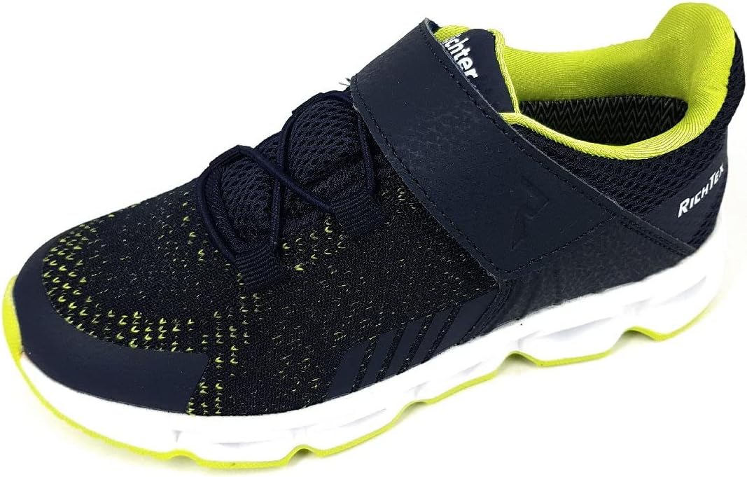 Richter Jungen Roni Strassen-Laufschuh 31 EU 6821 Nautical N Lime, 31 EU 6821 Nautical N Lime