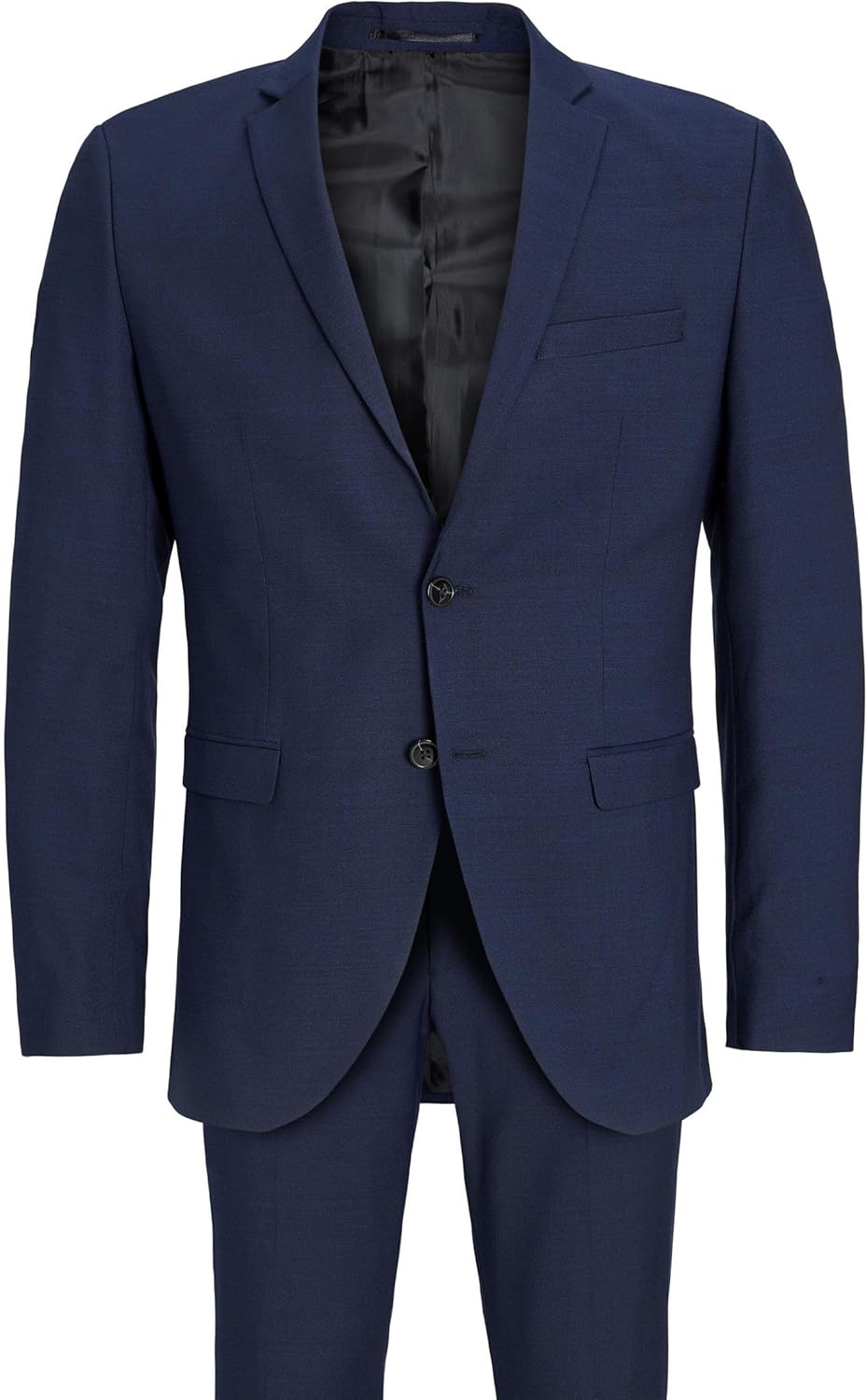 JACK & JONES Male Einreihiger Blazer und Hose JPRSOLARIS Slim Fit Anzug 42 Dark Navy/Fit:super Slim,