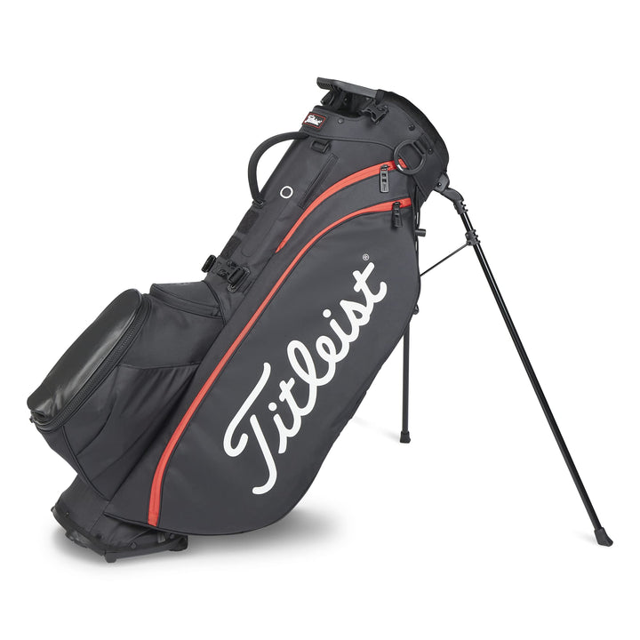 Titleist Unisex – Erwachsene Players 5 Stand Bag Spieler 5 Einheitsgrösse Schwarz/Schwarz/Rot, Einhe