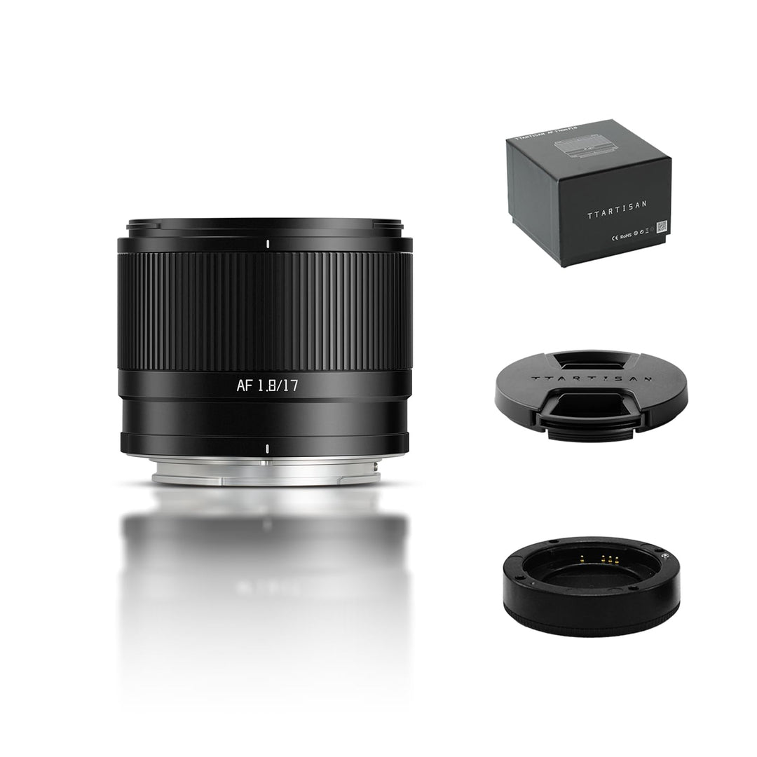TTARTISAN APS-C 17mm F1.8 X AF Prime Weitwinkel Linse für Fuji X-Bajonett X-A1 X-A10 X-A2 X-A20 X-A3