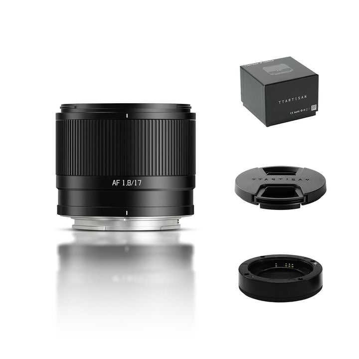 TTARTISAN APS-C 17mm F1.8 X AF Prime Weitwinkel Linse für Fuji X-Bajonett X-A1 X-A10 X-A2 X-A20 X-A3