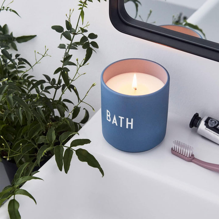 Design Letters duftkerzen im glas gross | duftkerze aus 100% Sojawachs et Brenndauer bis zu 51 Stund