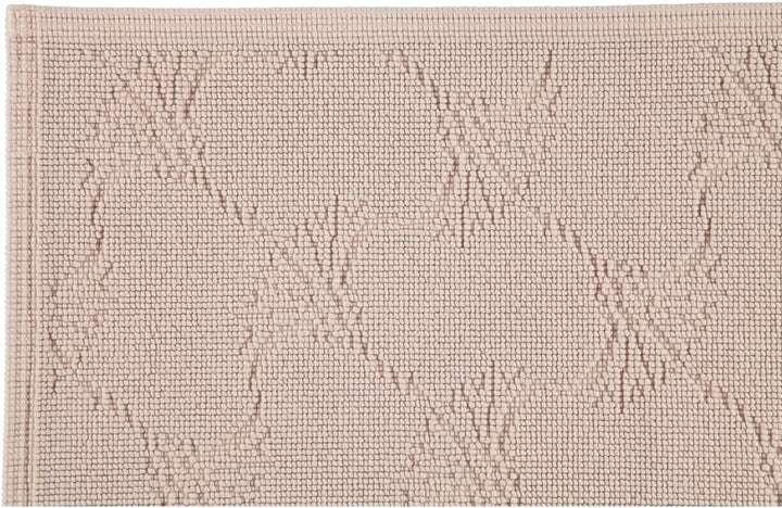Joop! Badteppich New Cornflower 60 x 90 cm Farbe Sand 100% Baumwolle Florhöhe 6 mm Form eckig edle O