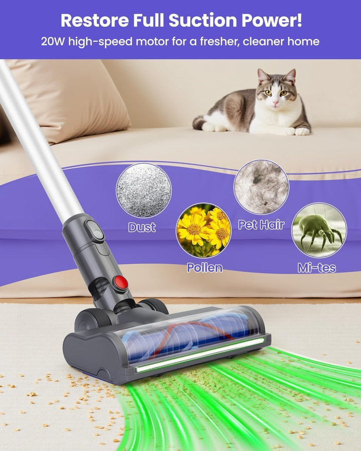 Bürste kompatibel für Dyson V6 Animal, V6 Fluffy, DC58 DC59 DC61 DC62 DC72 Staubsauger, Zubehör für