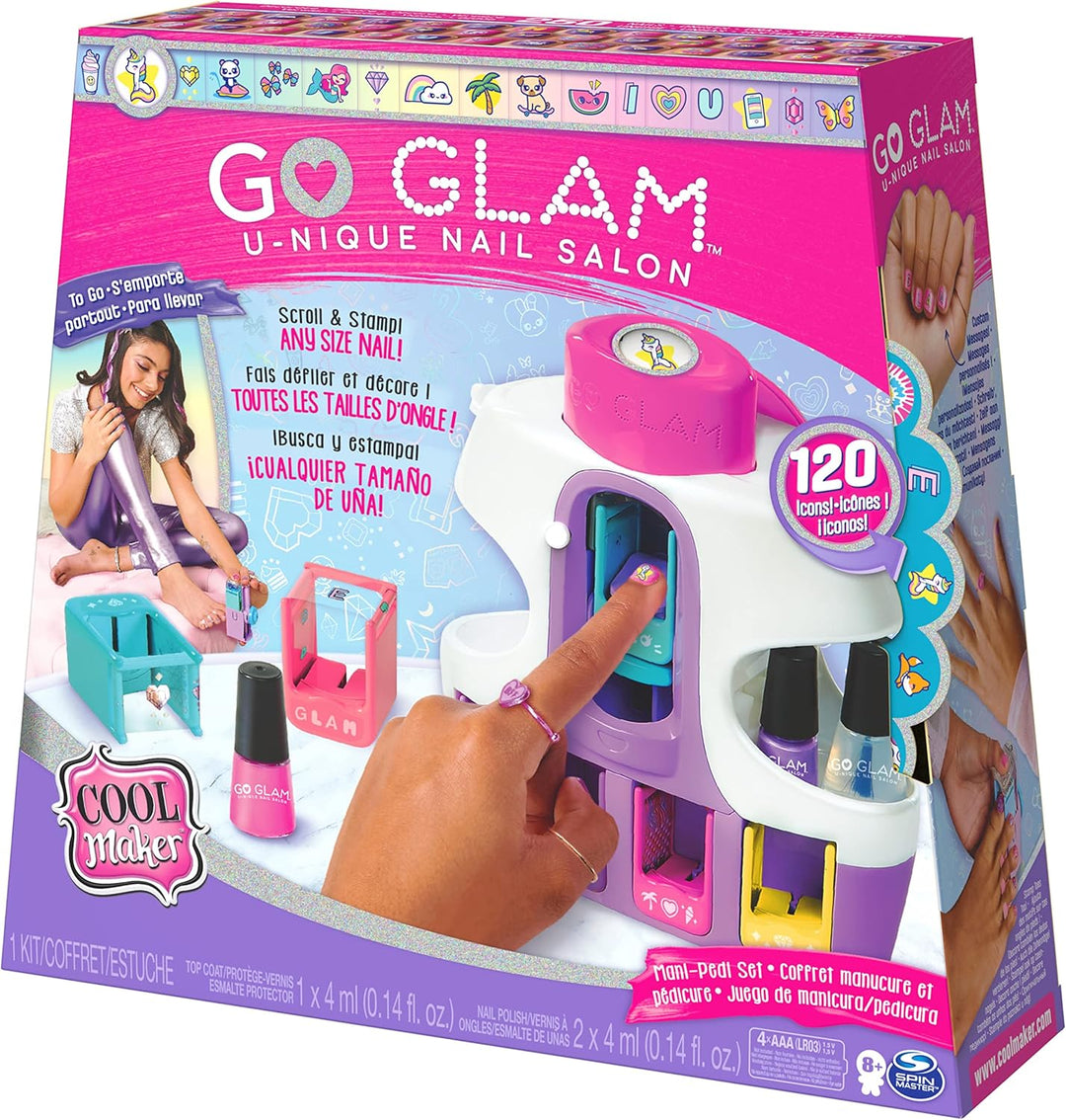 Cool MAKER Go Glam Unique Nagel Salon - Finger- und Fussnägel lackieren und mit Mustern und Motiven