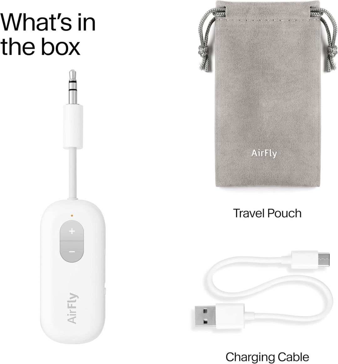 Twelve South AirFly SE Bluetooth Wireless Transmitter/Adapter für AirPods/Kabellose oder geräuschunt