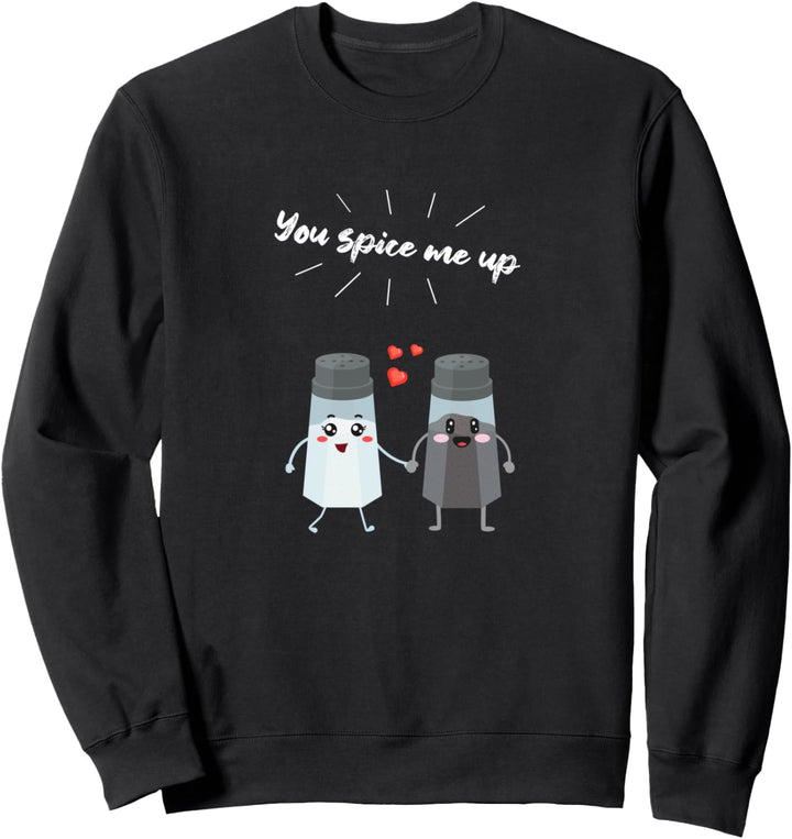 Salz und Pfefferstreuer Paar Geschenk für Köche & Gourmets Sweatshirt