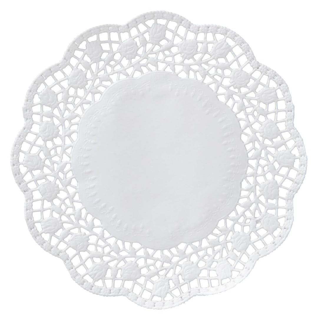 METRO Professional Tassendeckchen, Papier, Ø 10 cm, rund, weiss, 250 Stück