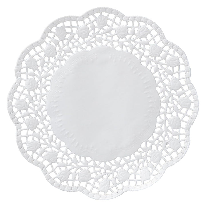 METRO Professional Tassendeckchen, Papier, Ø 10 cm, rund, weiss, 250 Stück