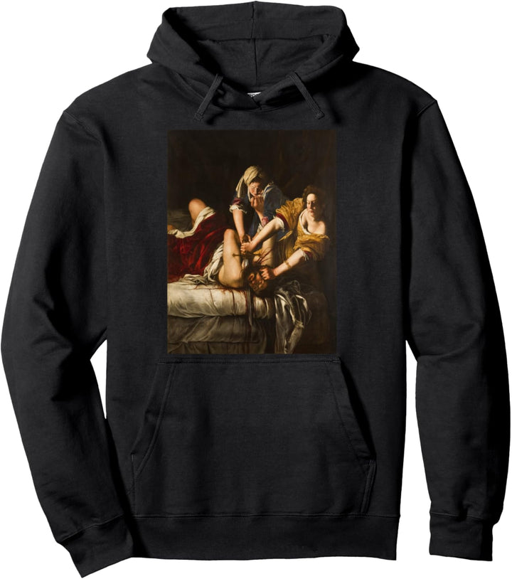 Judith Slaying Holofernes von Artemisia Gentileschi Pullover Hoodie