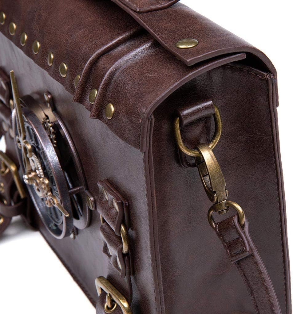 Ocobudbxw Steampunk Gear Crossbody Bags Messenger Bags Retro Handtaschen Schultertasche Gothic