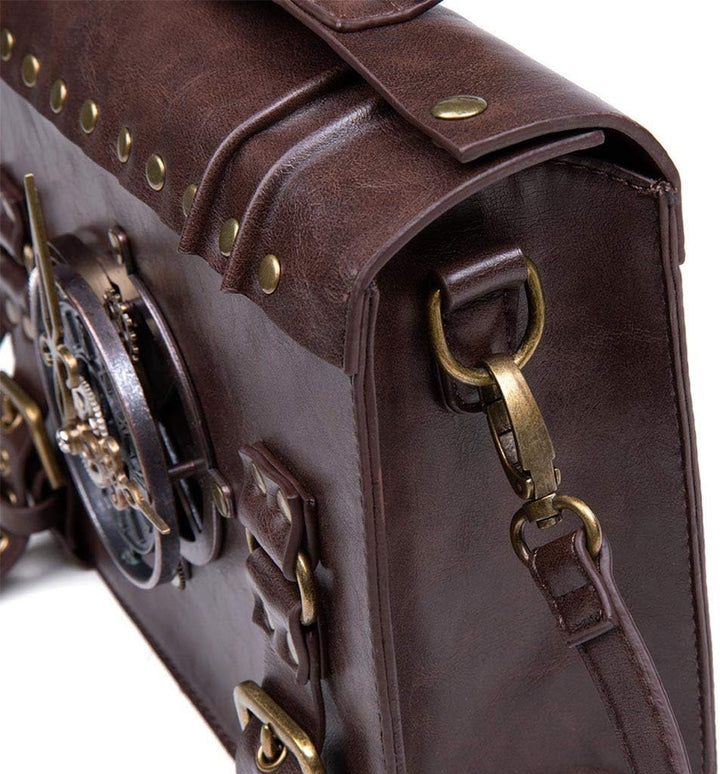 Ocobudbxw Steampunk Gear Crossbody Bags Messenger Bags Retro Handtaschen Schultertasche Gothic