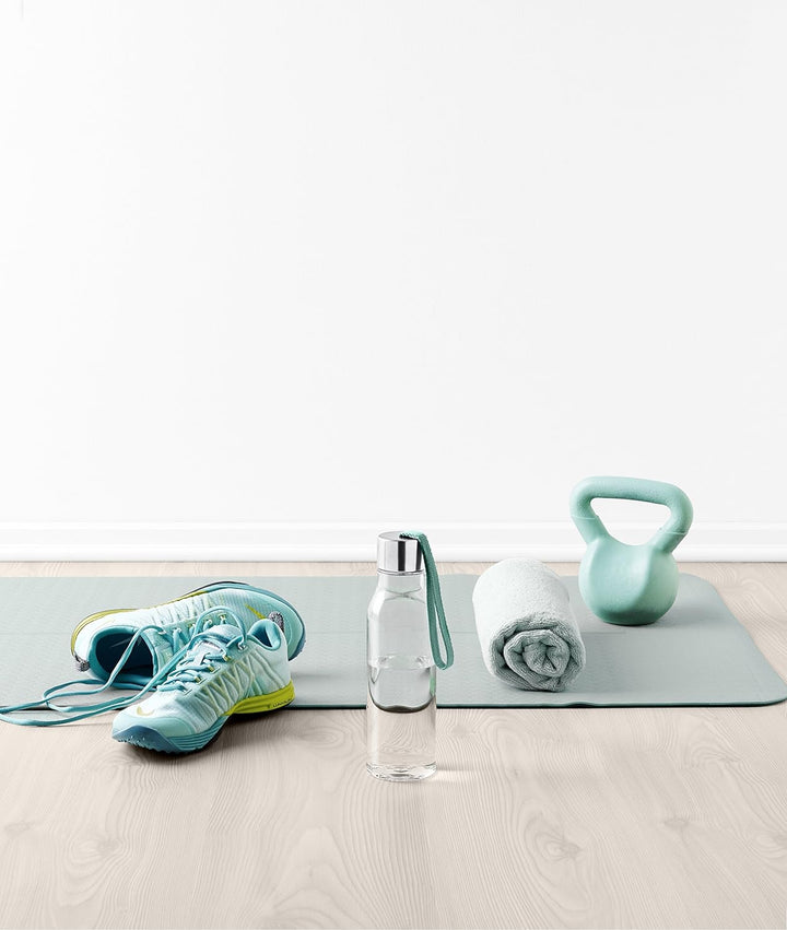 EVA SOLO | Trinkflasche 0,5l Marble grey | Aus schlagfestem, BPA-freiem Kunststoff | Marble Grau, Ma