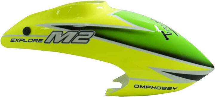 OMPHOBBY M2 Hubschrauber Teile Kabinenhaube Satz-Gelb-Exp OSHM2102 Original Ersatzteil für OMP Hobby