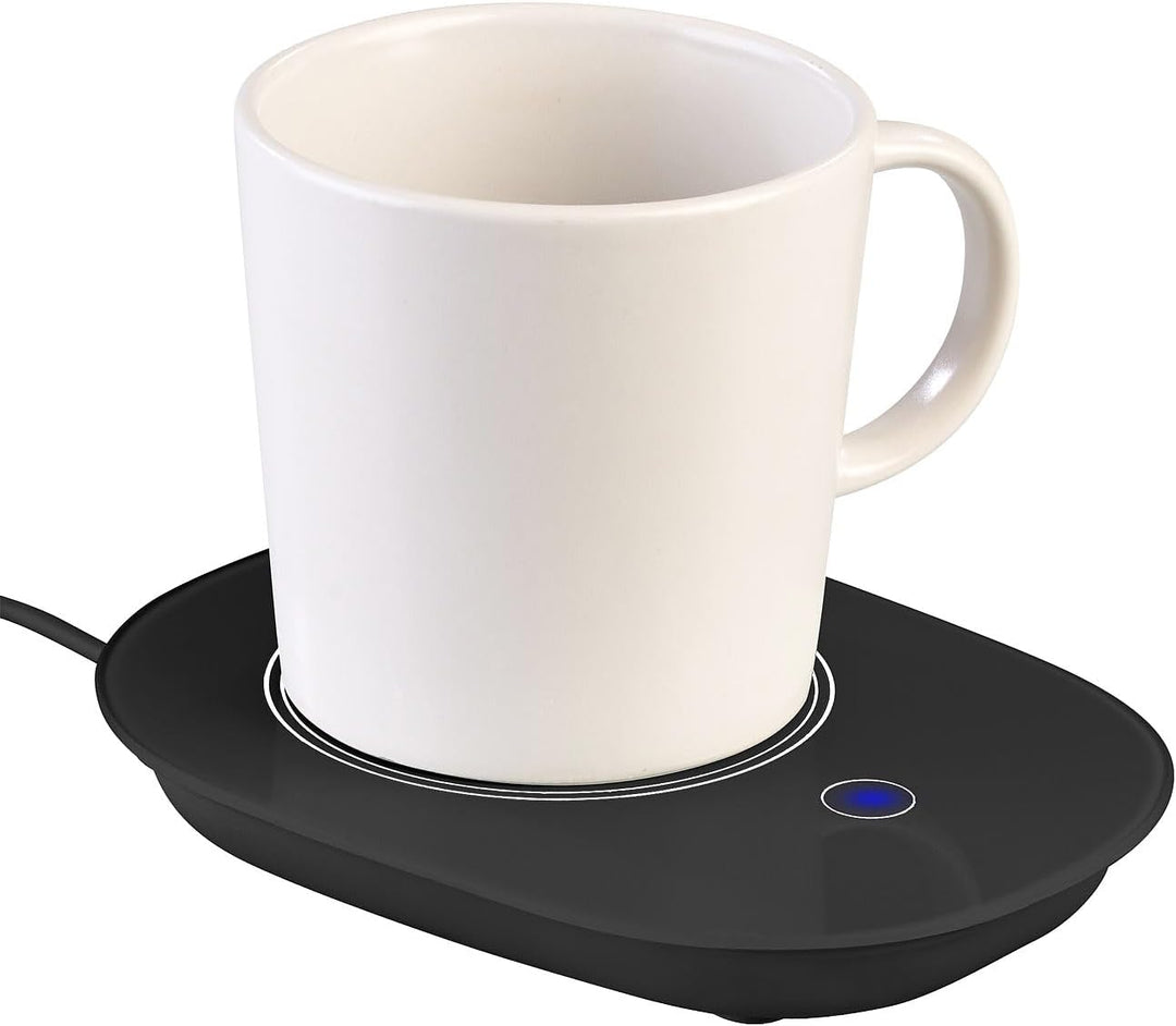 PEARL Heizplatte Tassenwärmer: 4er-Set USB-Tassenwärmer mit Automatik- & Warmhalte-Funktion mit 55 °