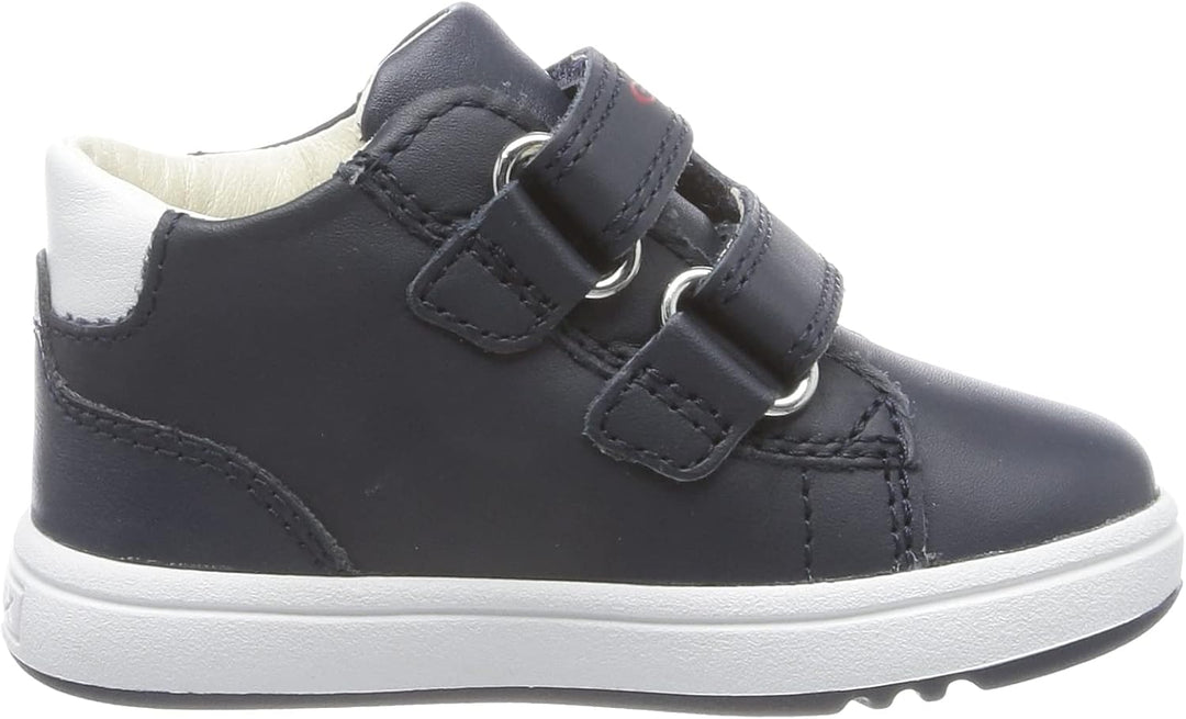 Geox Jungen B Biglia BoyFirst Walker Shoe 21 EU Navy White, 21 EU Navy White