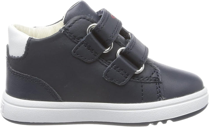 Geox Jungen B Biglia BoyFirst Walker Shoe 21 EU Navy White, 21 EU Navy White