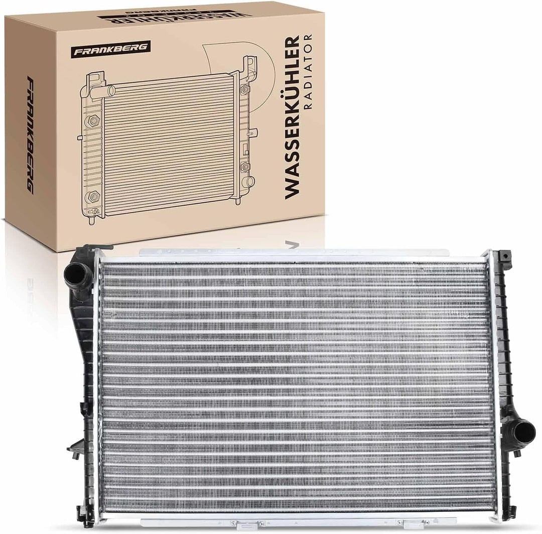 Frankberg Kühler Wasserkühler Motorkühler Schaltgetriebe Kompatibel mit 5er E39 520 523 525 528 530