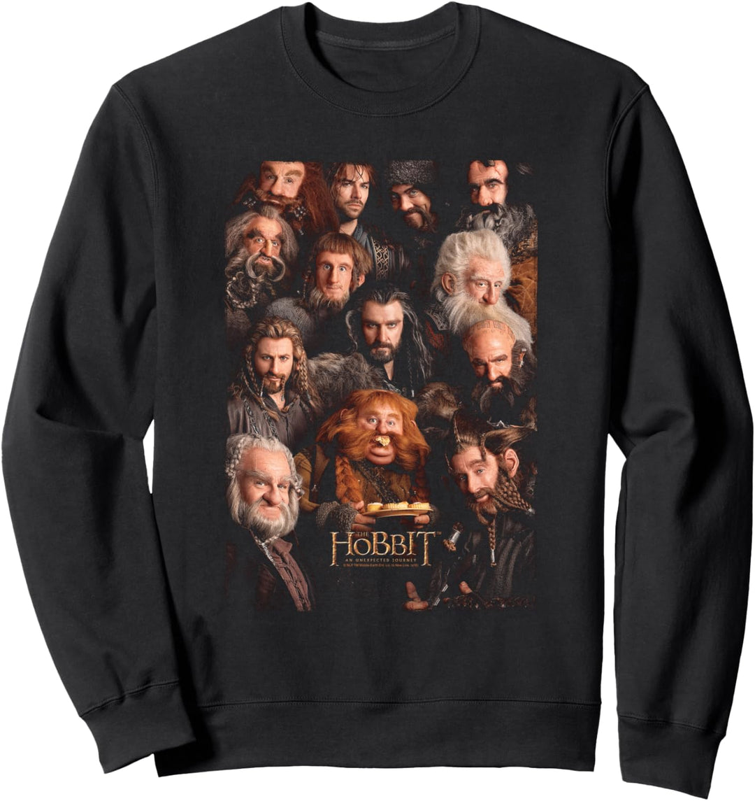 Hobbit Dwarves Poster Sweatshirt