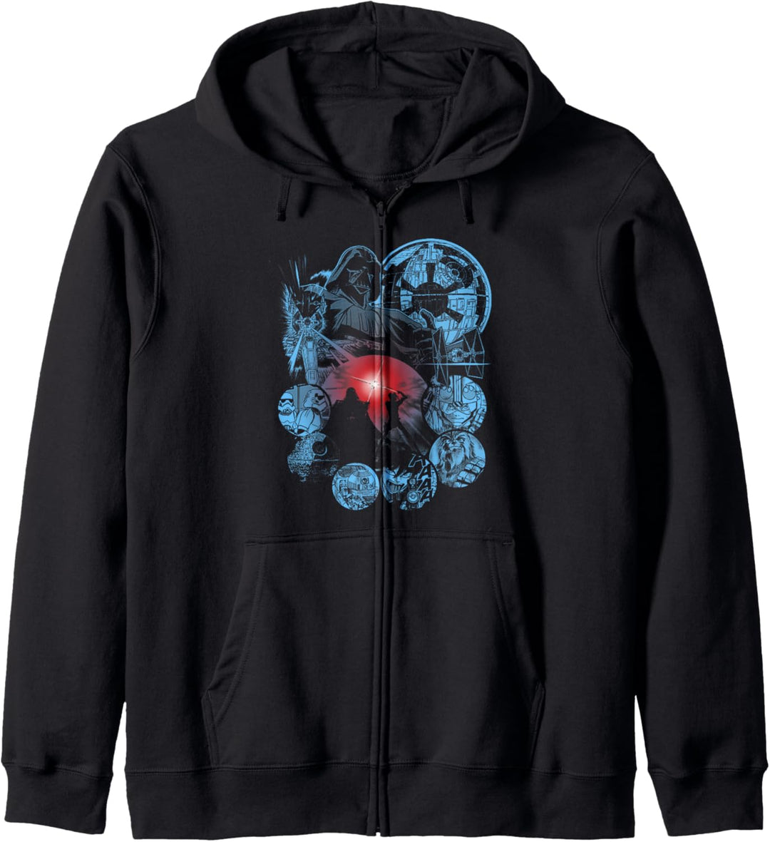 Star Wars Vader Luke Skywalker Manga Dual Kapuzenjacke