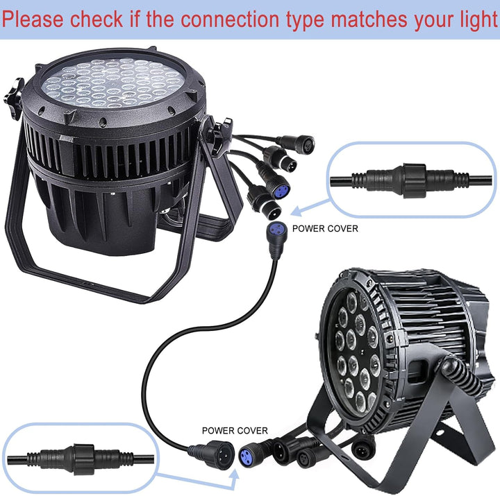 5m Power Cable Ac Plug Cable Power Connectors Buchse Wasserdicht, Led Outdoor Scheinwerfer ip65 Powe