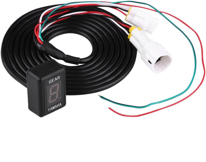 KIMISS Motorrad ECU Stecker Halterung 6 Gang Digital Anzeige Anzeige für FZ-16 FZ-S FZ400