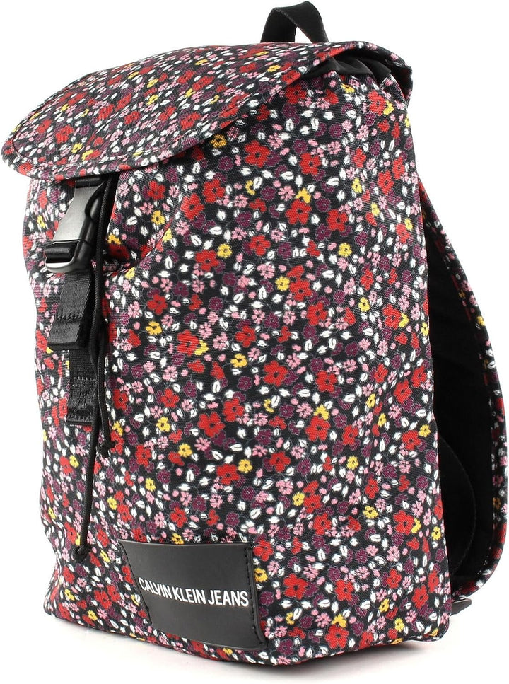 Calvin Klein Herren Sport Essential (g) Bp W Flap Schultertasche, Braun (Multi Color Floral), 1x1x1