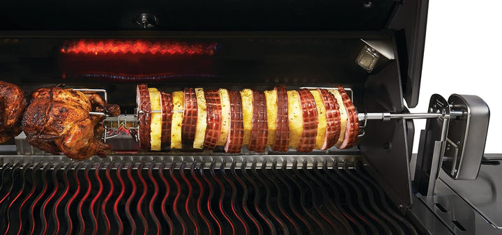 Napoleon Grills 69231 Rotisserie Kit für 405/450/485/495/500, Edelstahl