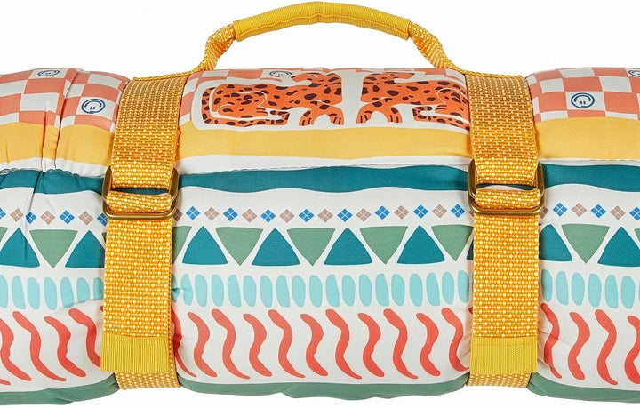 BUTLERS Picknickdecke 140x180 cm - Picnic Deluxe - Picknickdecke Baumwolle gefüttert | Liegedecke St