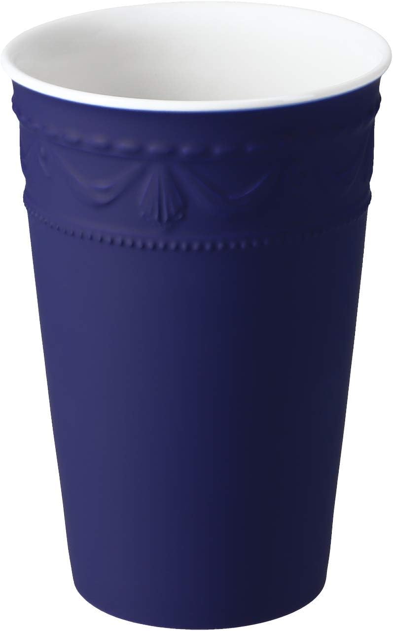 KPM Berlin KURLAND To-Go Becher 0,35l, Porzellan-Becher, Kaffeebecher 13 cm, Teebecher, Handmade im