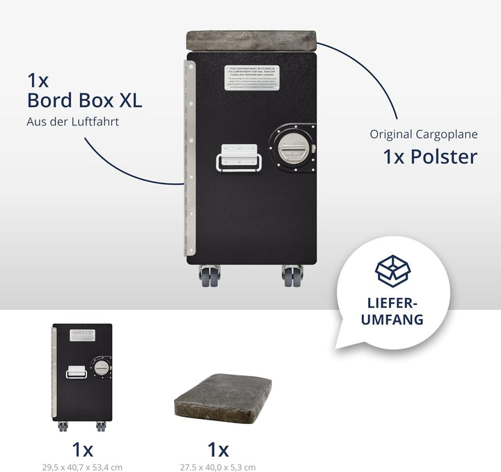 Hocker Schubladenschrank, Rollcontainer, Metallschrank, Büroschrank, Industrial Möbel, Aktenschrank
